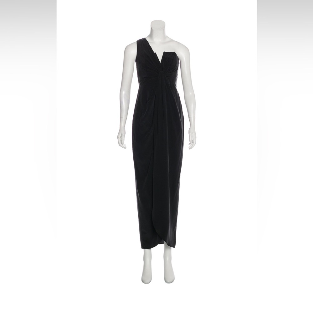 EUC Zimmermann Silk One-Shoulder Maxi Dress size SMALL